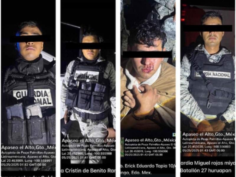 Detienen a 11 guardias nacionales por supuesto huachicoleo