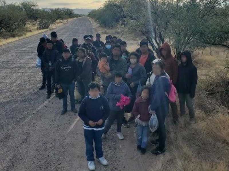 Detienen a 138 migrantes indocumentados, 75 son menores no acompañados