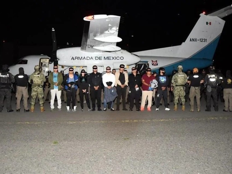 Detienen a 14 personas ligadas al Cártel Jalisco Nueva Generación