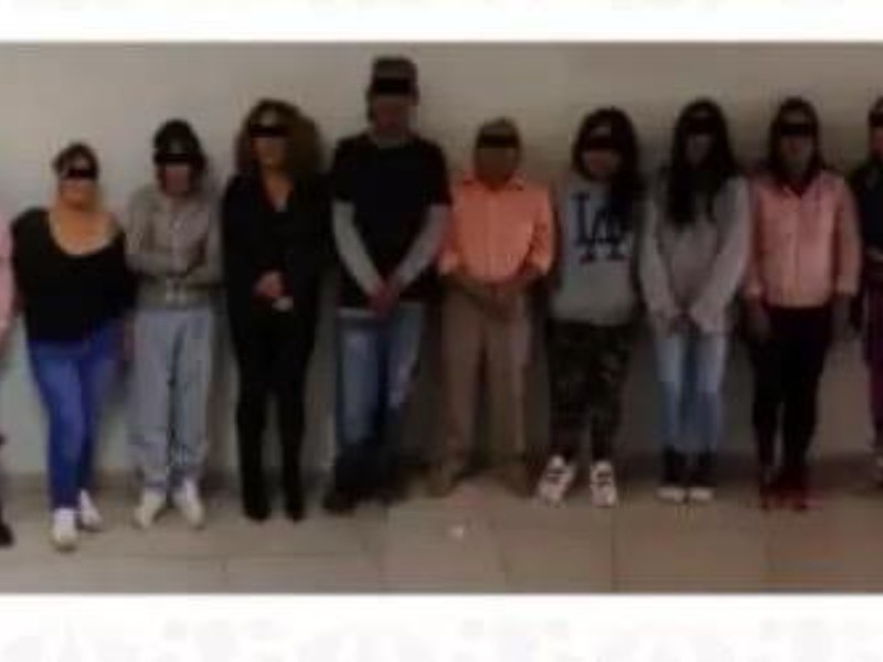 Detienen a 14 traficantes de cristal en Juan C. Bonilla