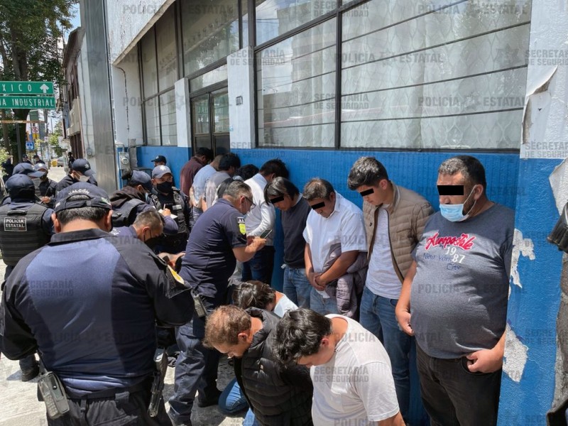 Detienen a 15 personas por disturbios en Metepec