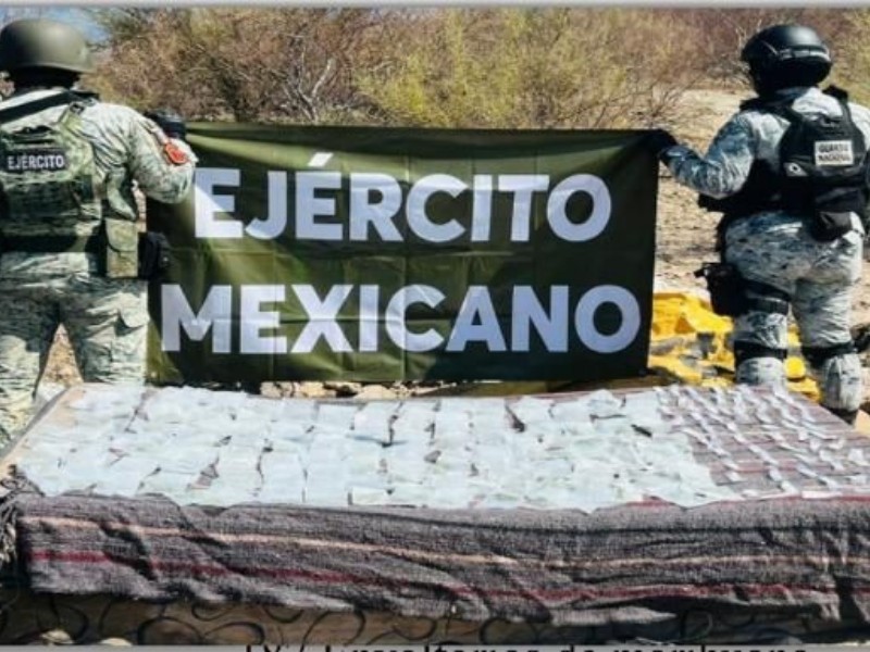 Detienen a 25 y aseguran droga y armas en Sonora
