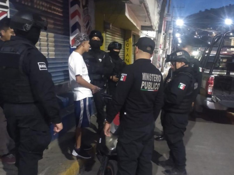 Detienen a 29 personas en Ecatepec