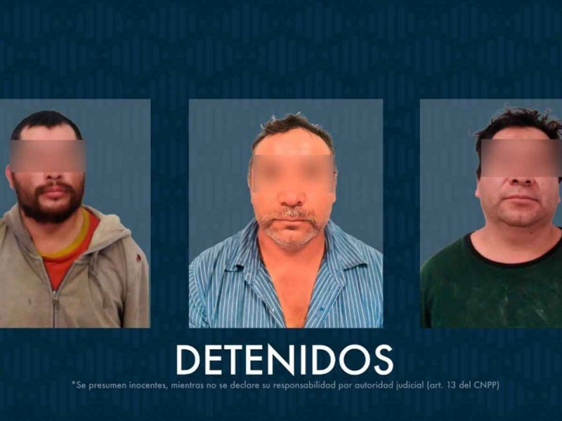 Detienen a 3 hermanos homicidas en Querétaro