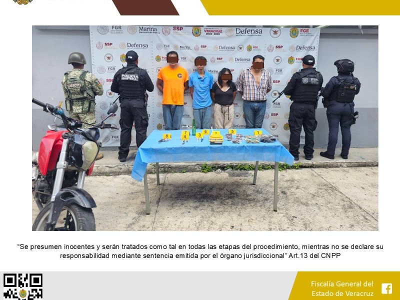 Detienen a 4 en operativo de Xalapa