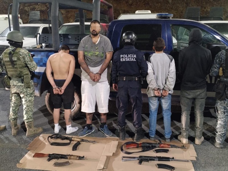 Detienen a 6 personas en Villanueva