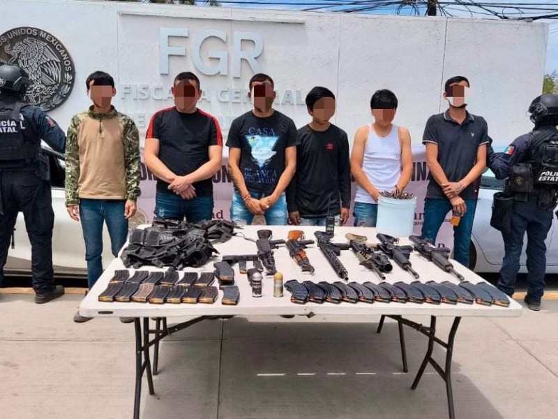 Detienen a 6 personas tras enfrentamientos en Navolato