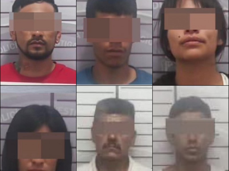 Detienen a 6 por narcotráfico en Fresnillo y Guadalupe