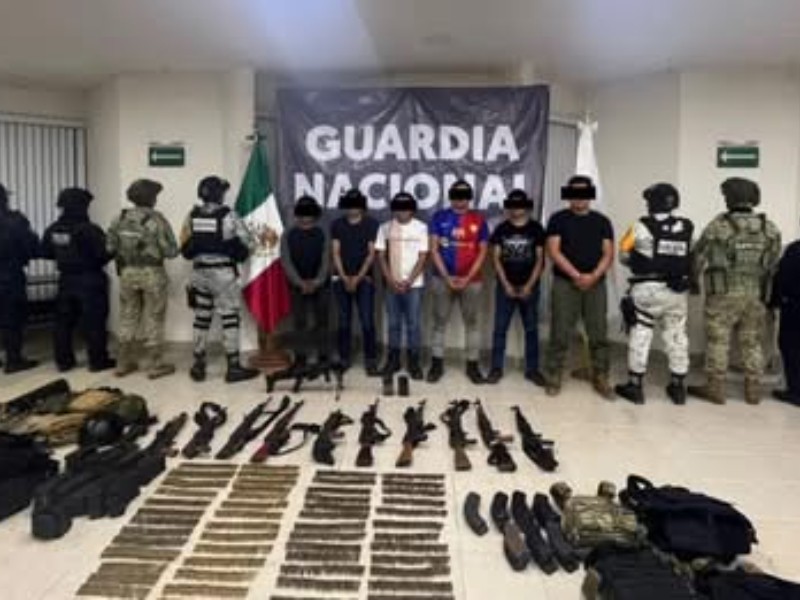 Detienen a 6 presuntos integrantes del CS