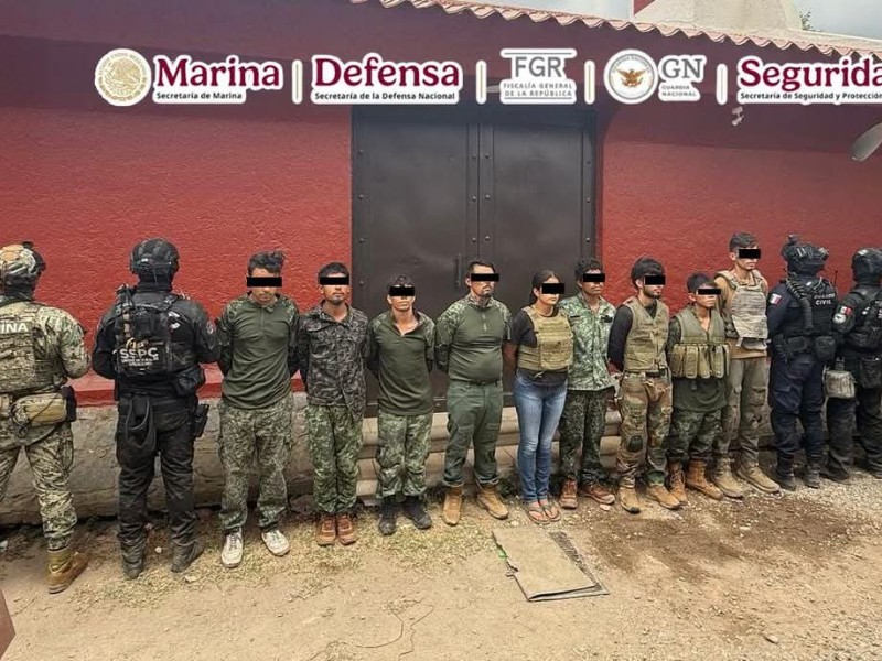 Detienen a 9 presuntos secuestradores en Huitzontla