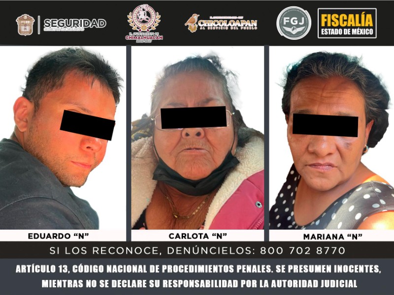 Detienen a abuelita que disparó contra 3 personas