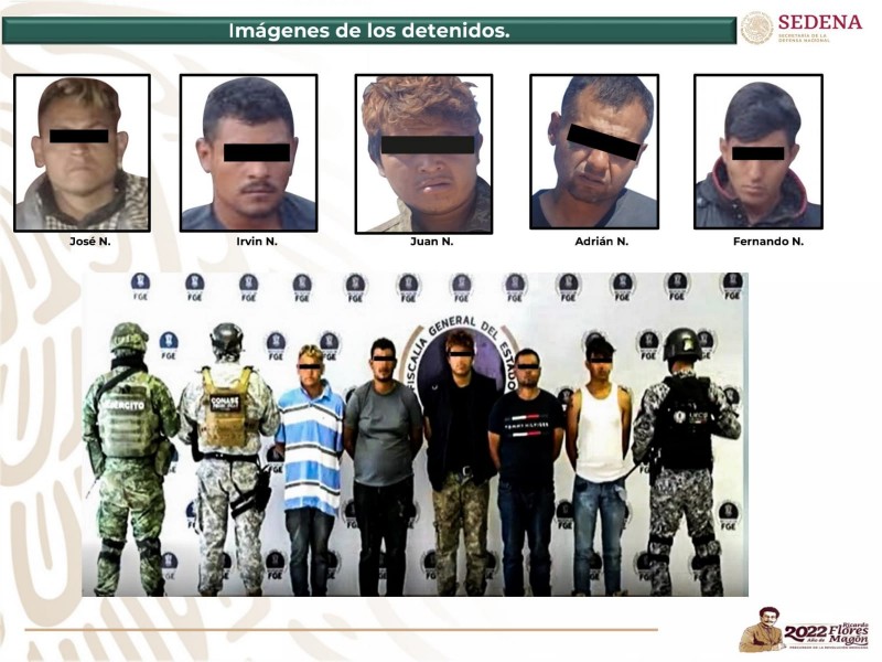 Detienen a cinco vinculados con ataques en Maravatío y Zinapécuaro