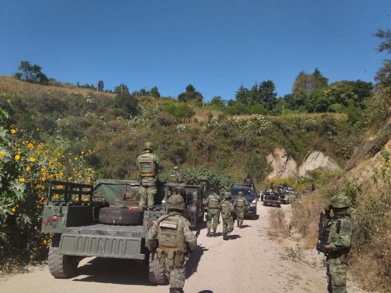 Detienen a cuatro hombres que arrojaban un cuerpo en Zitácuaro