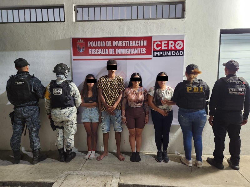 Detienen a cuatro personas por delito de evasión de presos