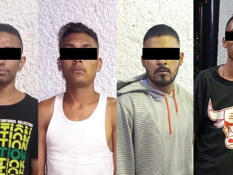 Detienen a cuatro presuntos homicidas en León