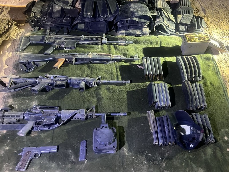 Detienen a cuatro sujetos armados en Sonoyta