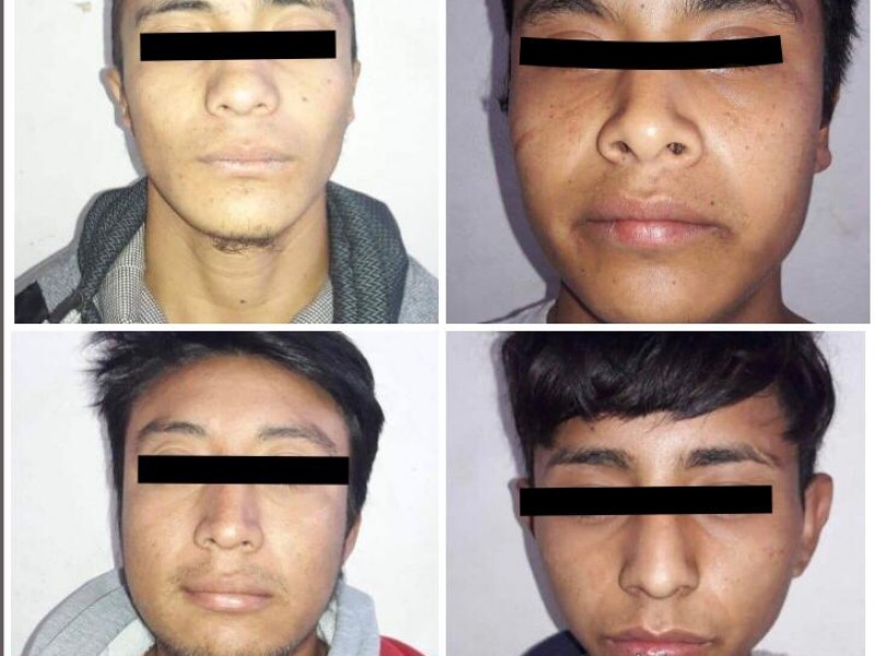 Detienen a cuatro sujetos en Santa María Nenetzintla