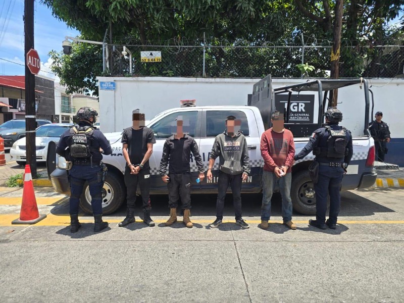Detienen a cuatro en Uruapan, uno es venezolano