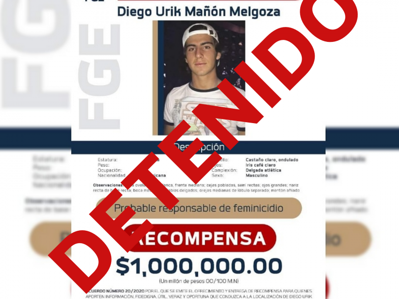 Detienen a Diego 