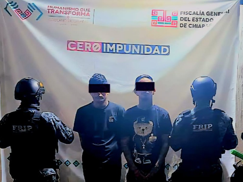 Detienen a dos en posesión de narcóticos en Tapachula