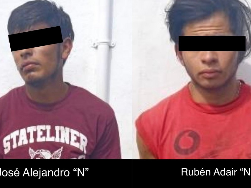 Detienen a dos extorsionadores en Xalapa