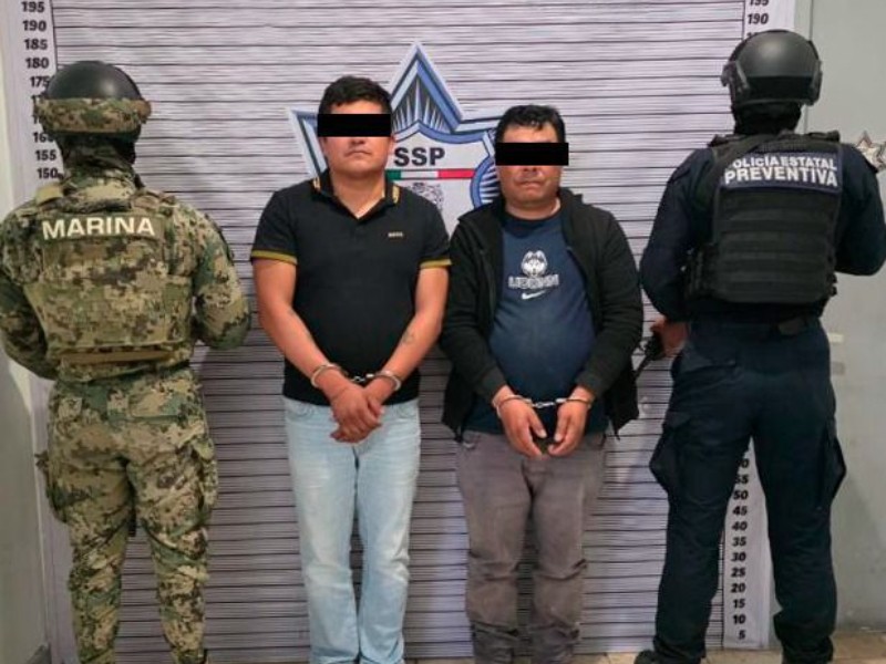 Detienen a dos ladrones de casa habitación en Juan C. Bonilla