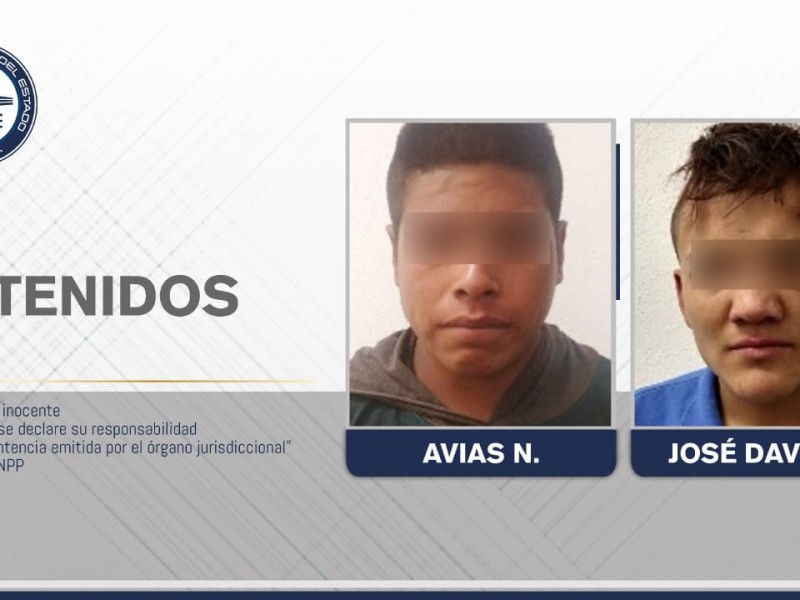 Detienen a dos personas tras denuncia por narcomenudeo