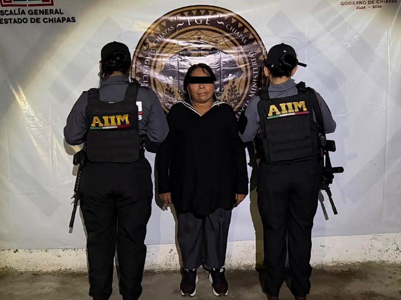 Detienen a exalcaldesa de Oxchuc por el delito de fraude