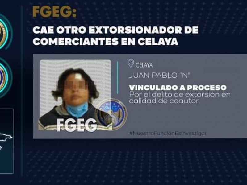 Detienen a extorsionador de comerciantes en Celaya