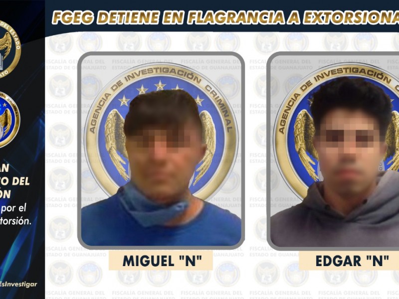 Detienen a extorsionadores en San Francisco del Rincón