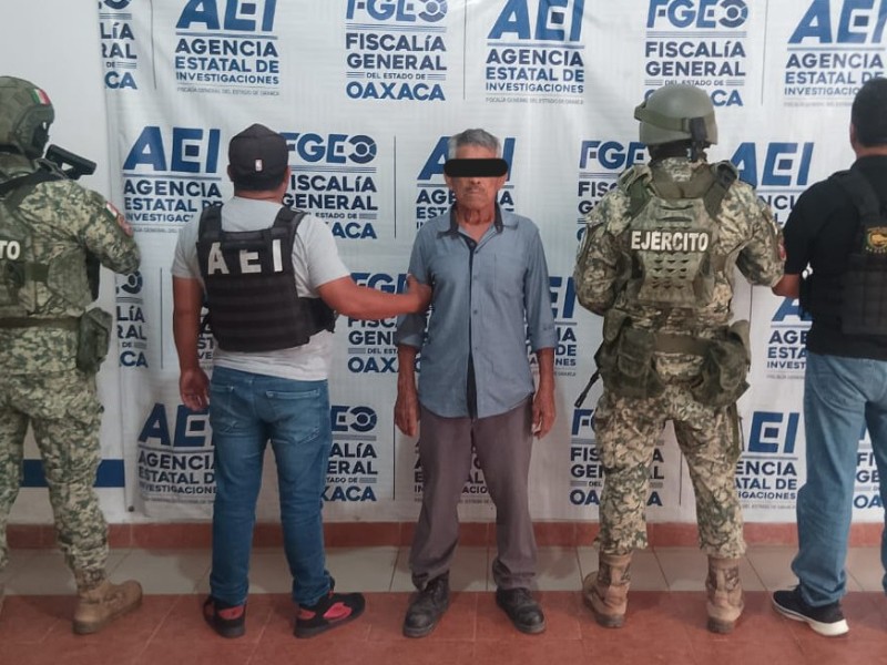 Detienen a hombre acusado de despojo violento en Santa María Petapa