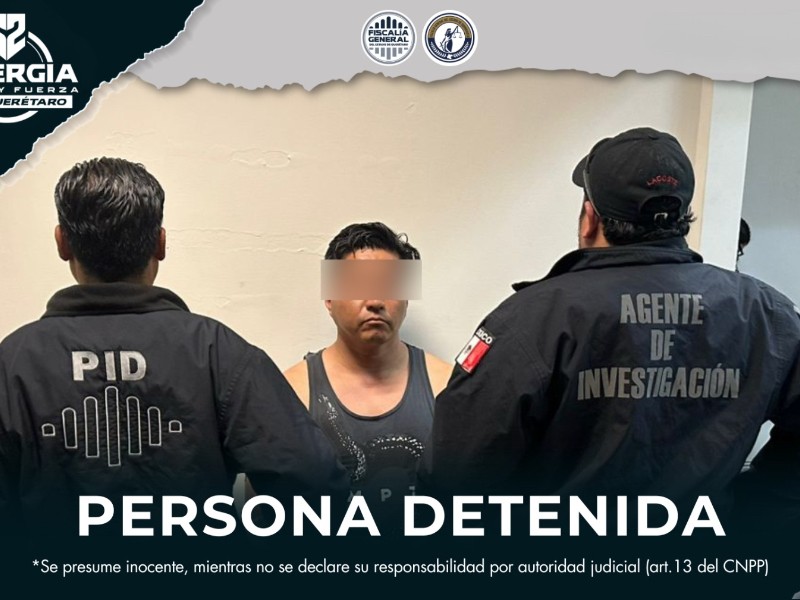 Detienen a hombre acusado de robar auto en un gimnasio Queretano