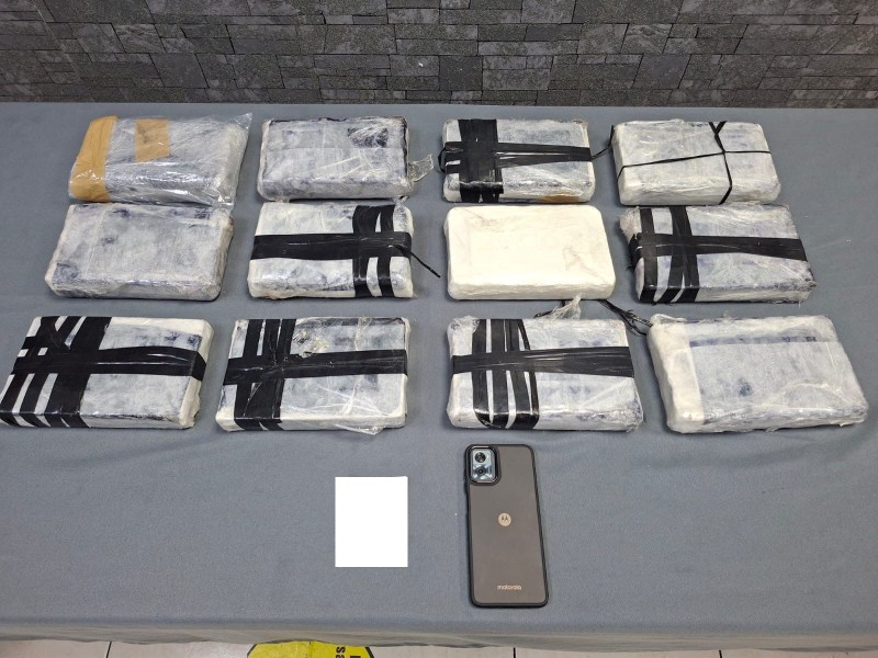 Detienen a hombre con 12 kilos de fentanilo en Sabinas Hidalgo, NL