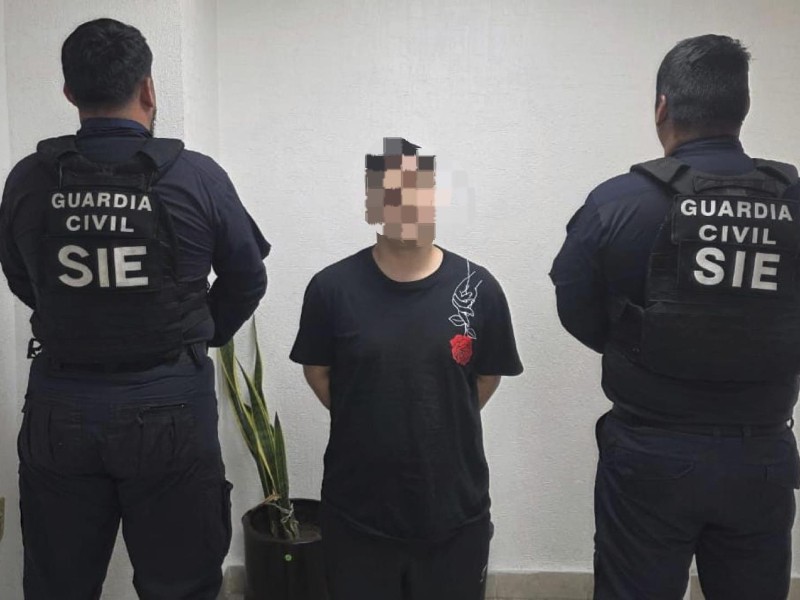 Detienen a hombre con 500 dosis de droga