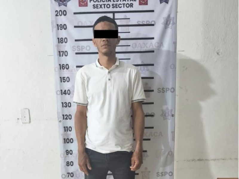 Detienen a hombre con motocicleta robada durante operativo “Juchitán Seguro”