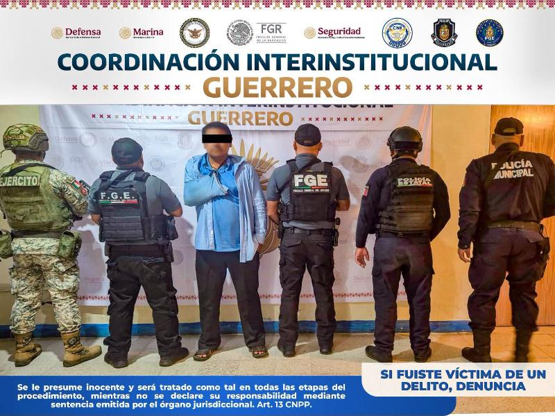 Detienen a hombre por presunto abuso sexual a menores en Atoyac