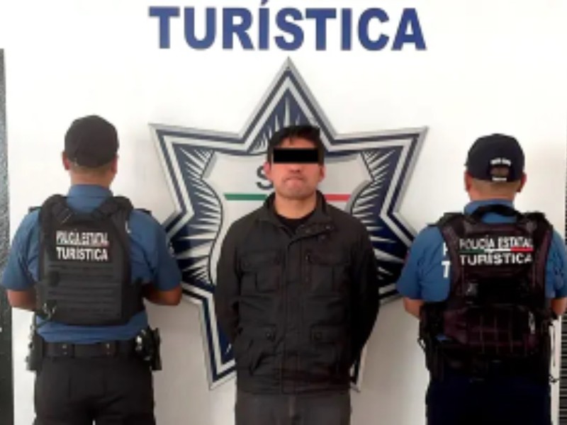 Detienen a hombre por robo en Línea 3 del RUTA