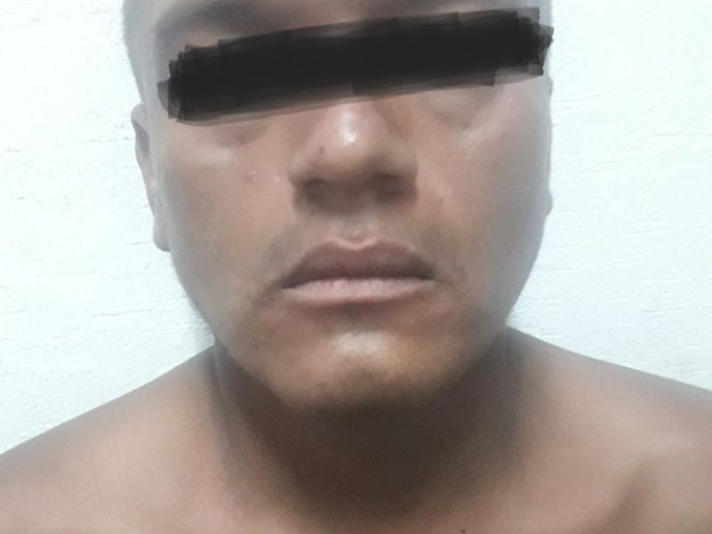 Detienen a hombre que intento robar a menor