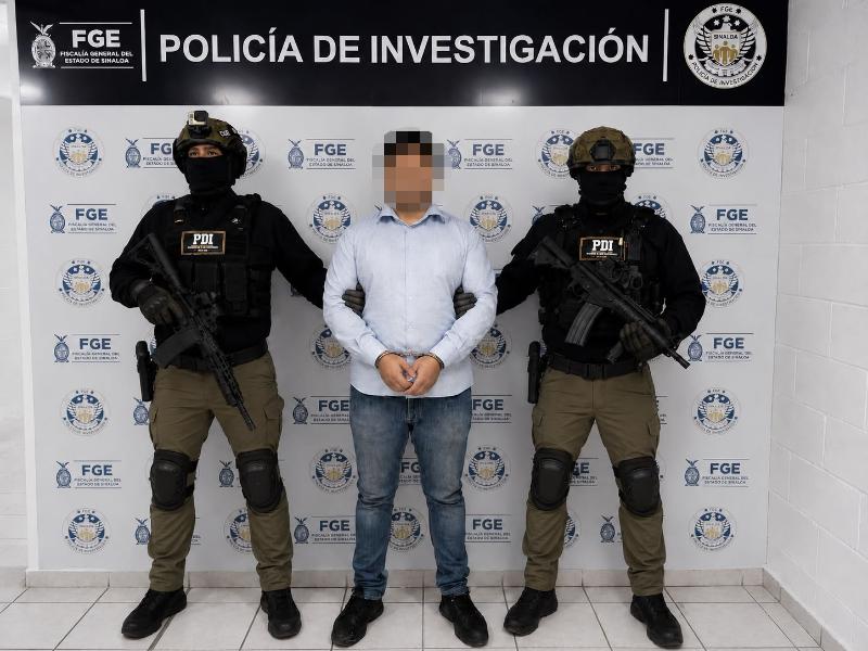 Detienen a hombre y aseguran autopartes robadas en Culiacán