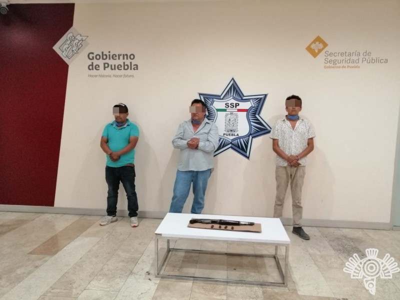 Detienen a integrantes de banda dedicada al robo de transporte