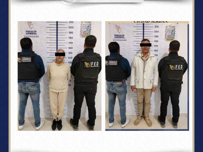 Detienen a José Francisco y Blanca Patricia N. Por desaparición forzada