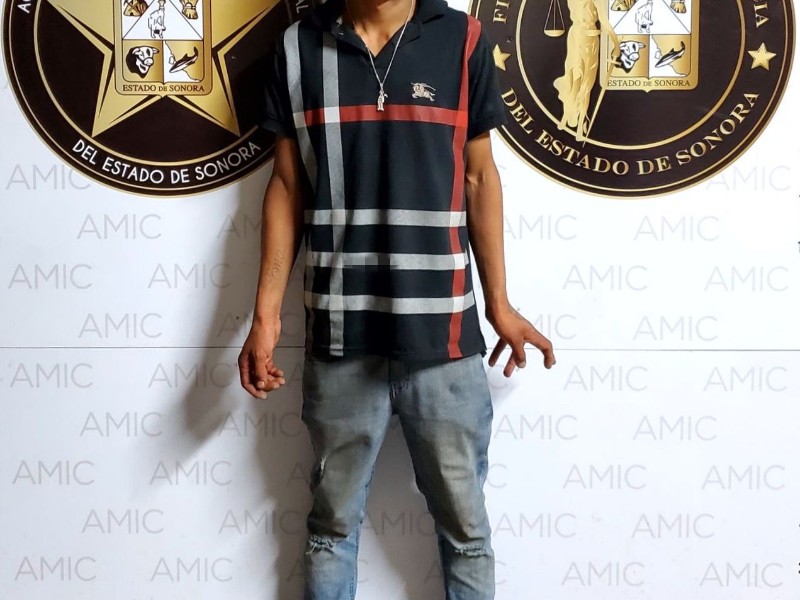 Detienen a joven por homicidio ocurrido en Trincheras