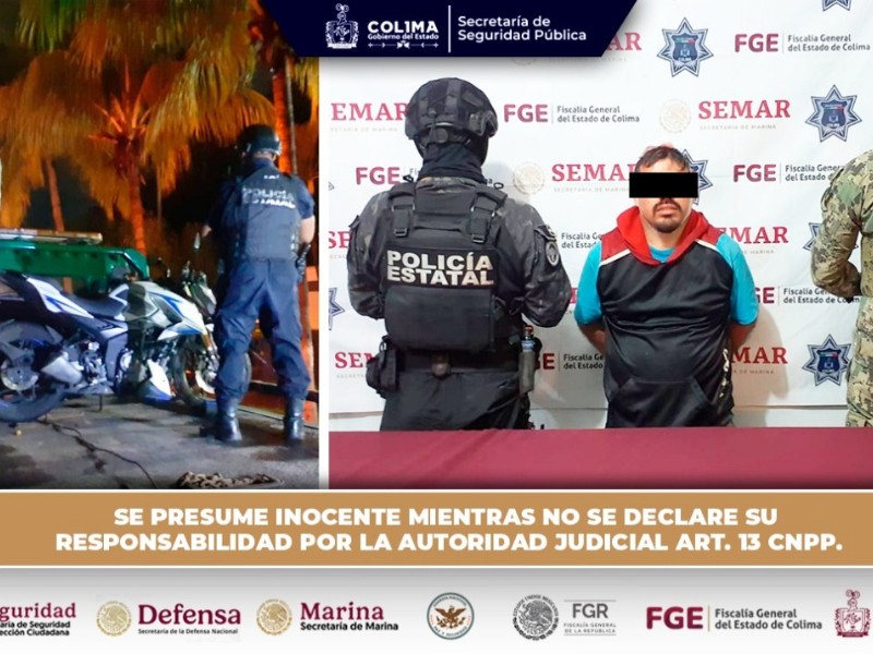 Detienen a masculino presuntamente relacionado con secuestro
