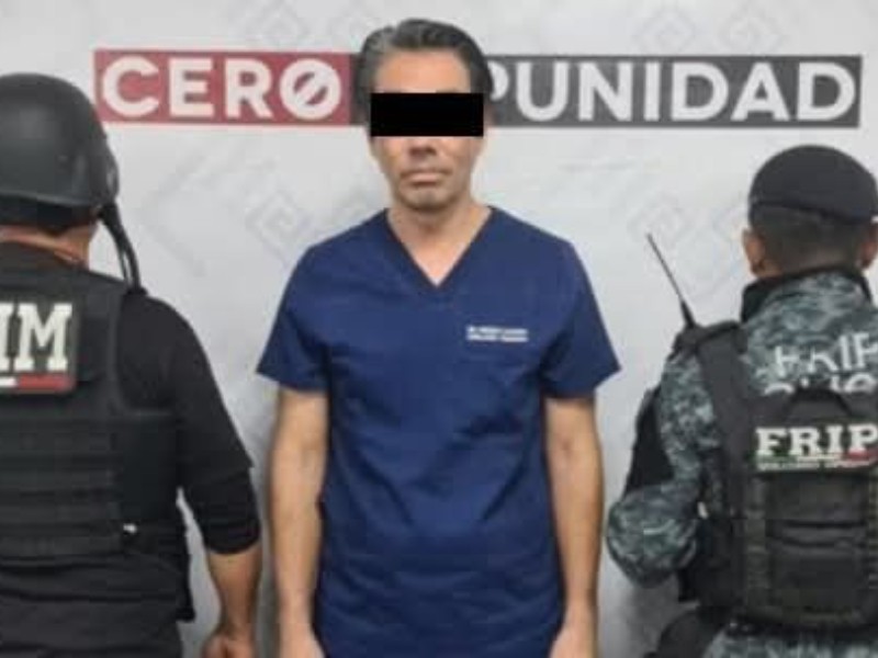 Detienen a médico por el delito de responsabilidad médica y técnica