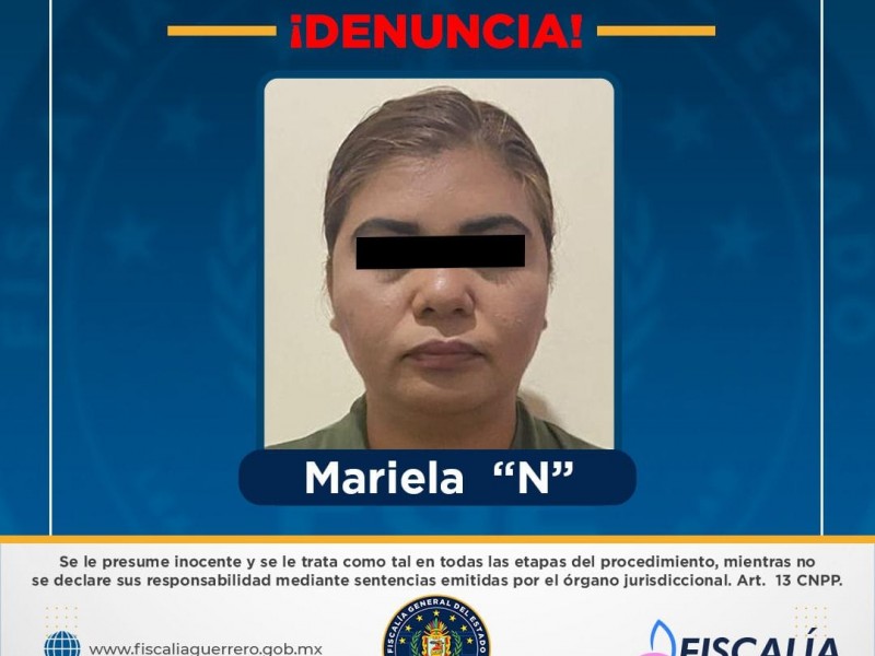 Detienen a mujer presunta responsable de secuestro en Atoyac