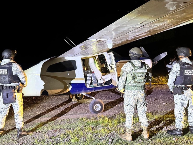 Detienen a piloto de Guasave en avioneta cargada con droga en Colima