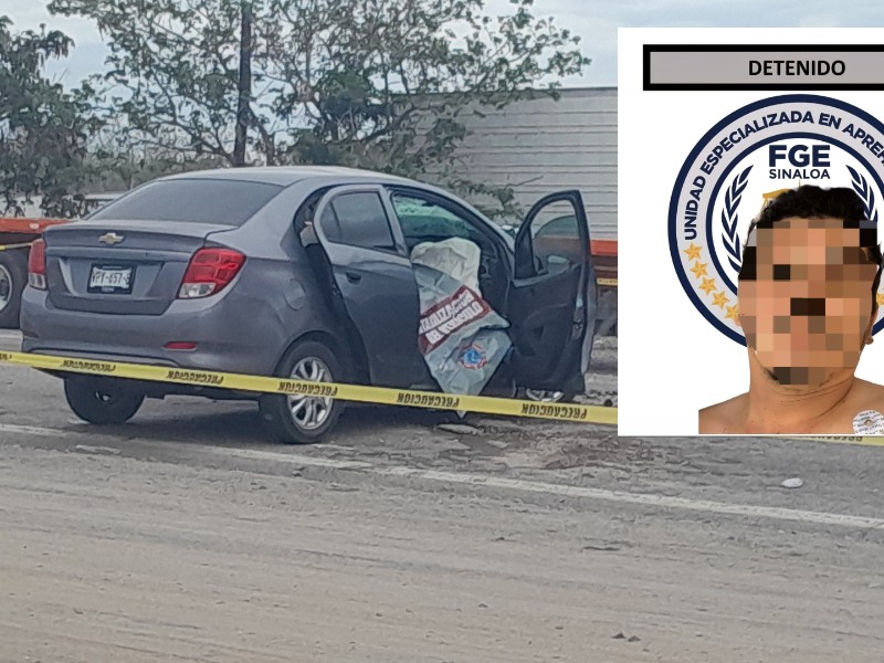 Detienen a presunto feminicida en Mazatlán