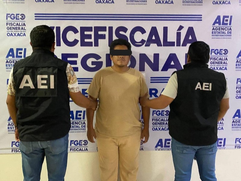 Detienen a presunto homicida por ataque armado en Juchitán