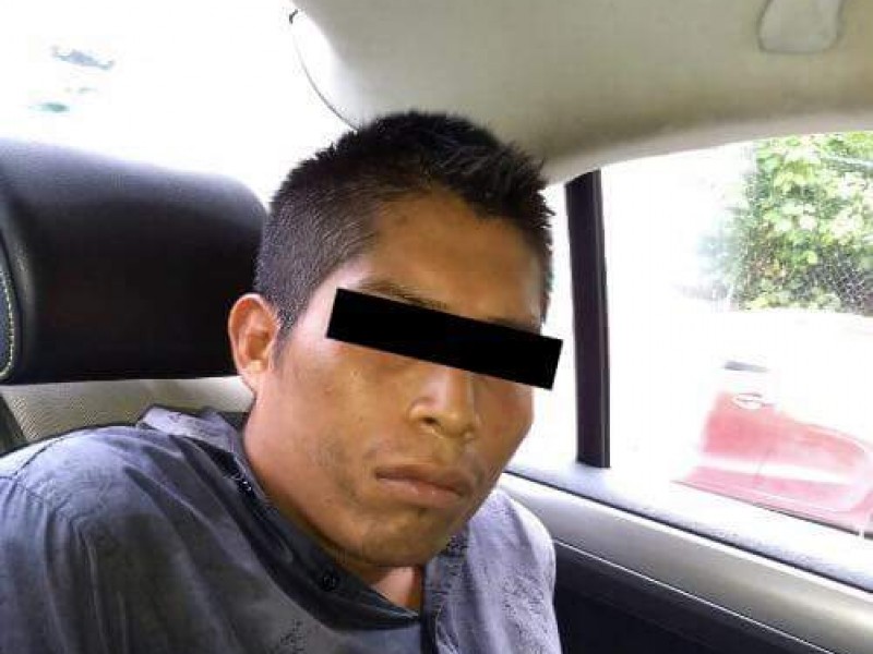 Detienen a presunto ladrón en Tuxtla