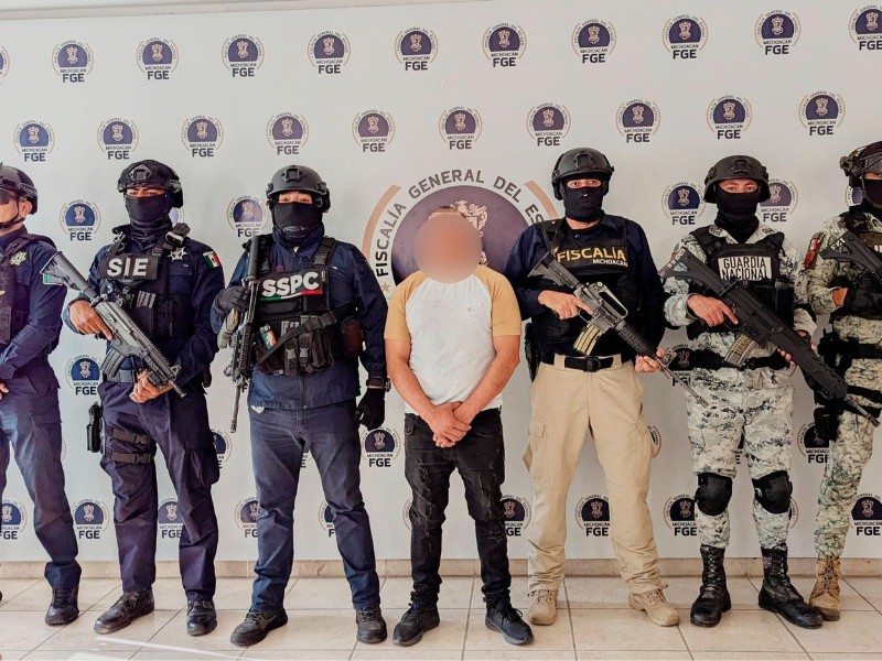 Detienen a presunto líder criminal de Álvaro Obregón